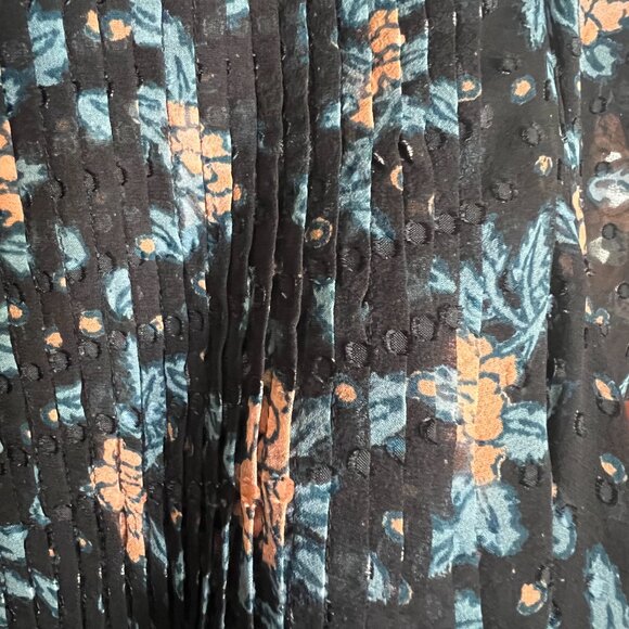 Ulla Johnson Silk Georgette Midi Dress - Picture 5 of 6